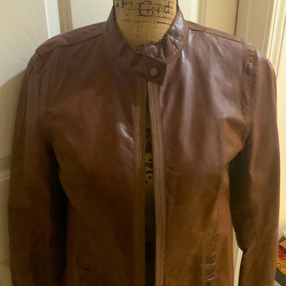 Old Navy leather jacket